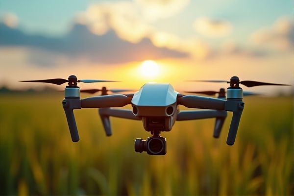 The Use of AI in Agricultural Drones